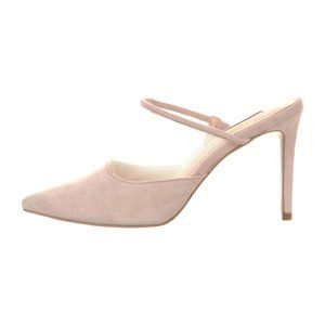 Avec Les Filles Suede Mesh Accents Mules